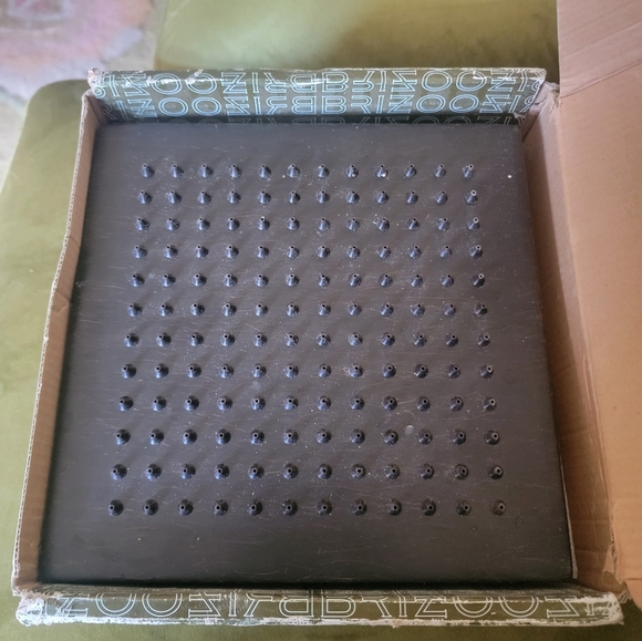 NIB BRIZO Venetian Bronze Showerhead 2.5 gpm 9.5L/MIN ASME - Picture 3 of 8